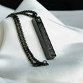 Aytul kursi Bar locket - Black
